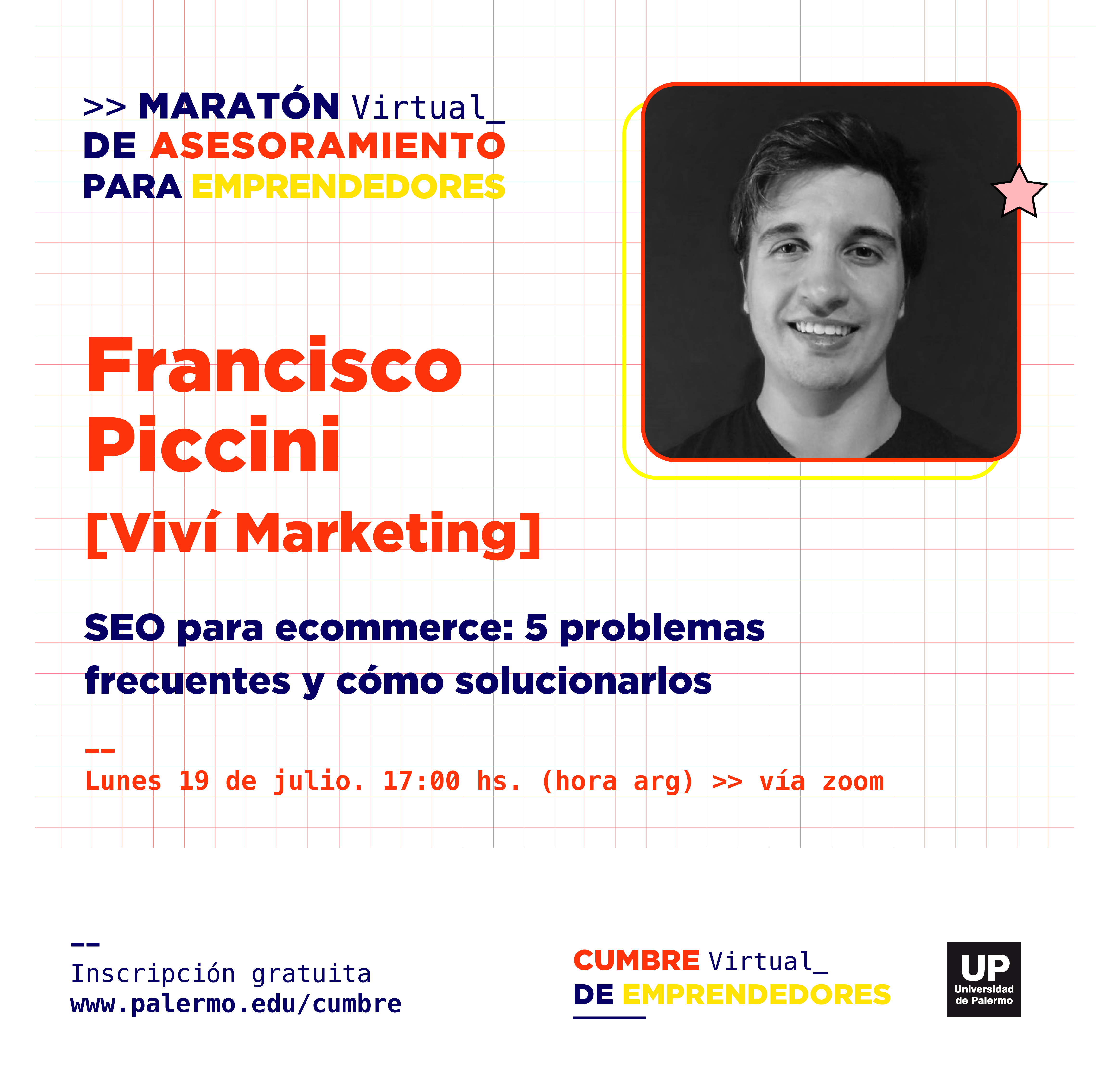 Cumbre de Emprendedores 2021 - Francisco Piccini - SEO Para eCommerce